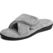 Fitvalen Indoor Slippers with Arch Support and Memory Foam for Women Grey